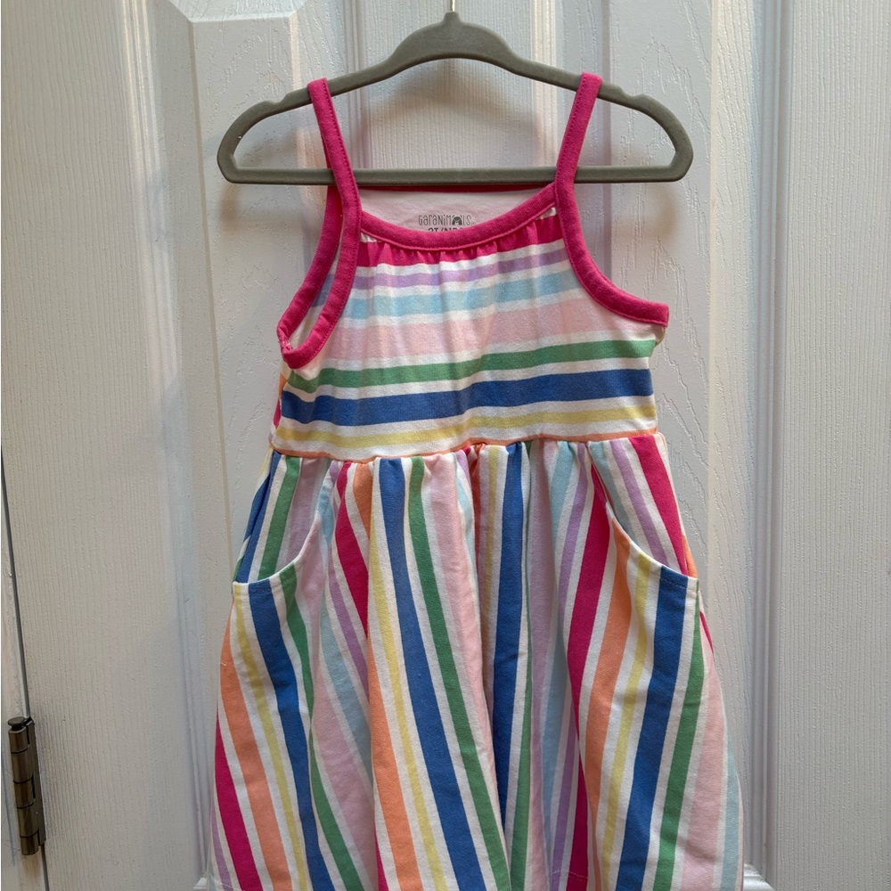 Garanimals Pink Spaghetti Strap Sundress Casual Sleeveless